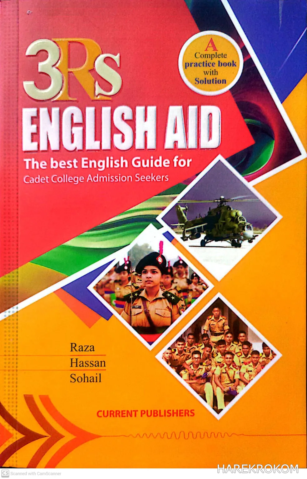 3Rs - ENGLISH AID - The best English Guide for  Cadet College Admission Seekers - CURRENT PUBLISHERS